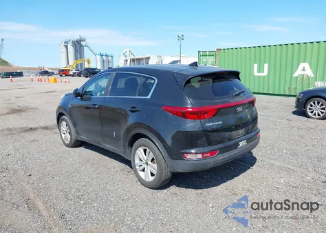 2017 Kia Sportage Lx from USA, damaged, VIN KNDPMCAC2H7034134